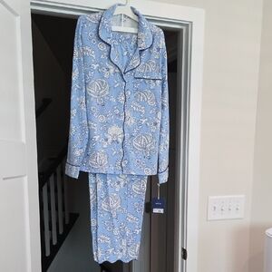 Roller Rabbit X Target Light Blue Floral Pajama Set